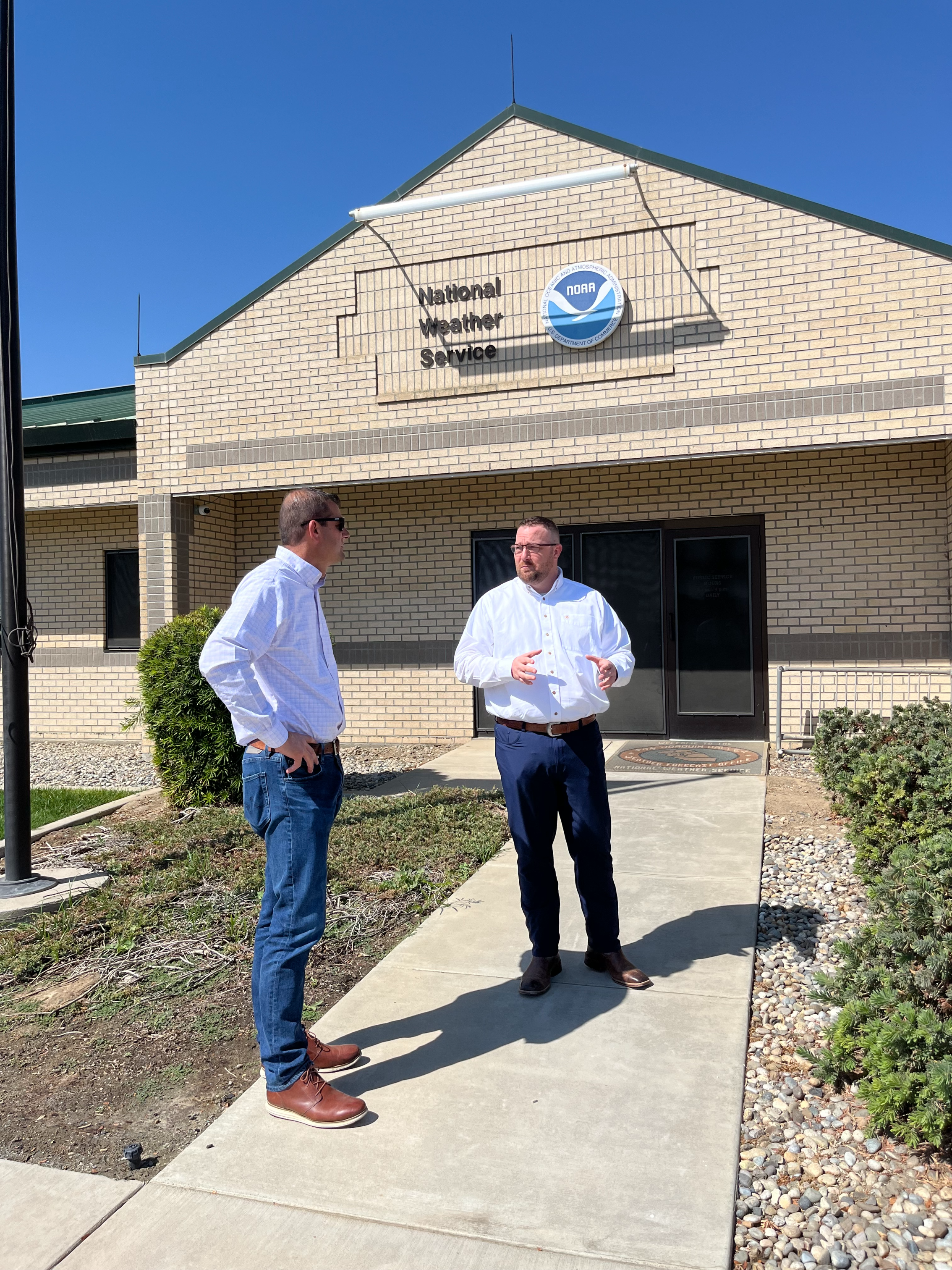 Rep. Valadao NWS Visit