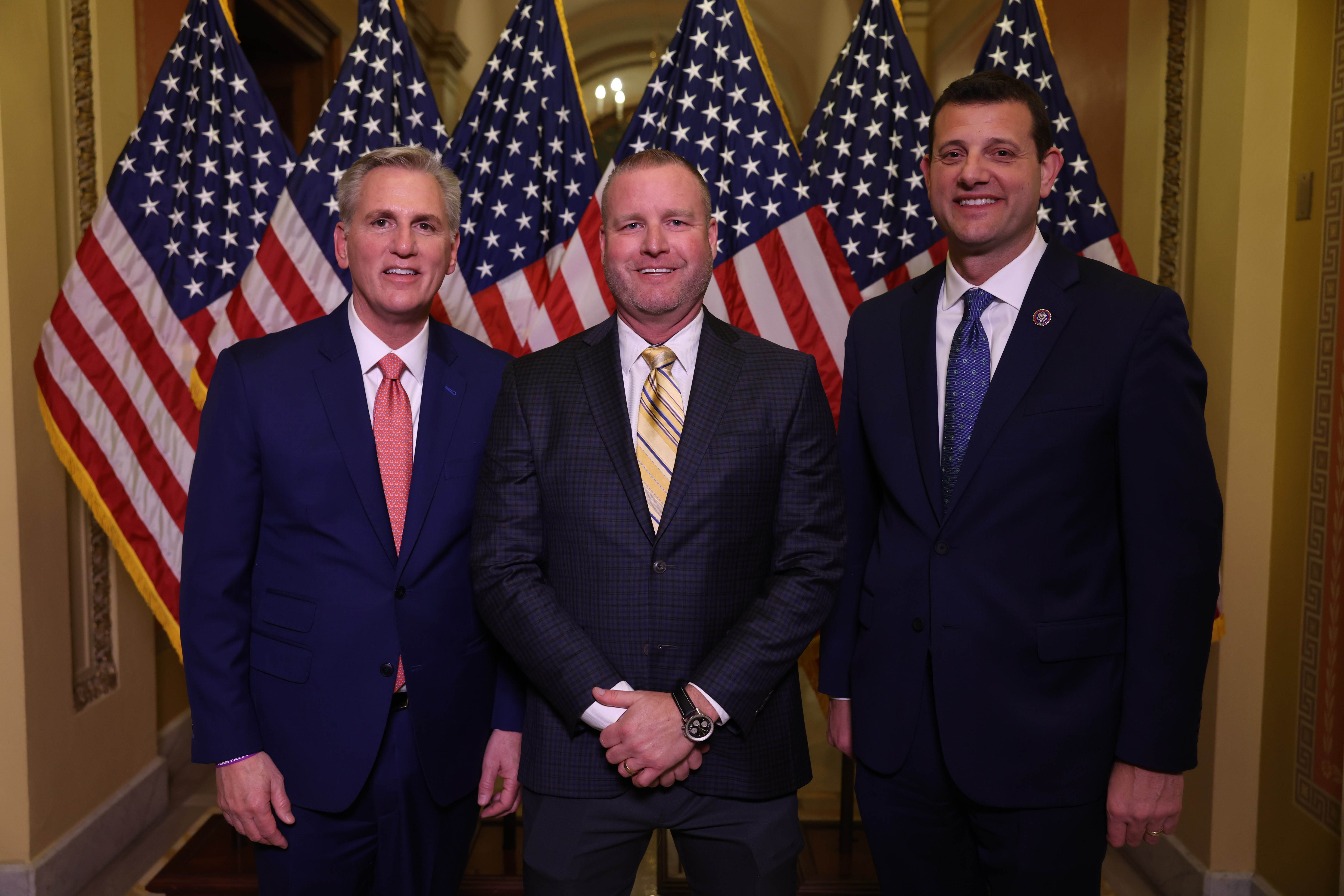 Rep. Valadao and his SOTU guest meet with Speaker McCarthy