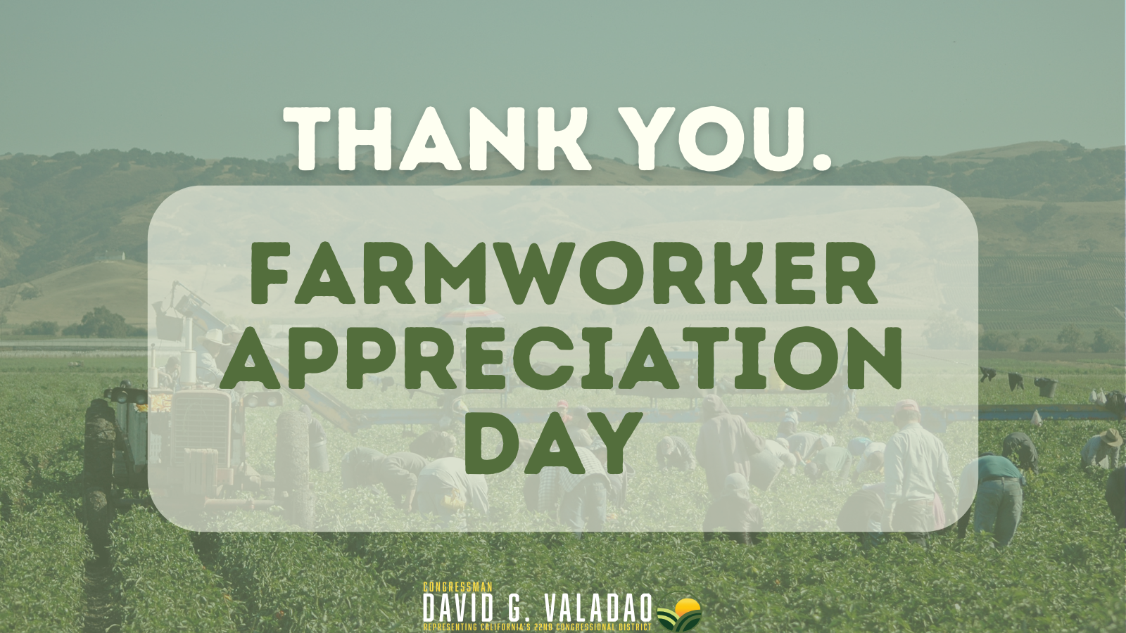 National farm workers day