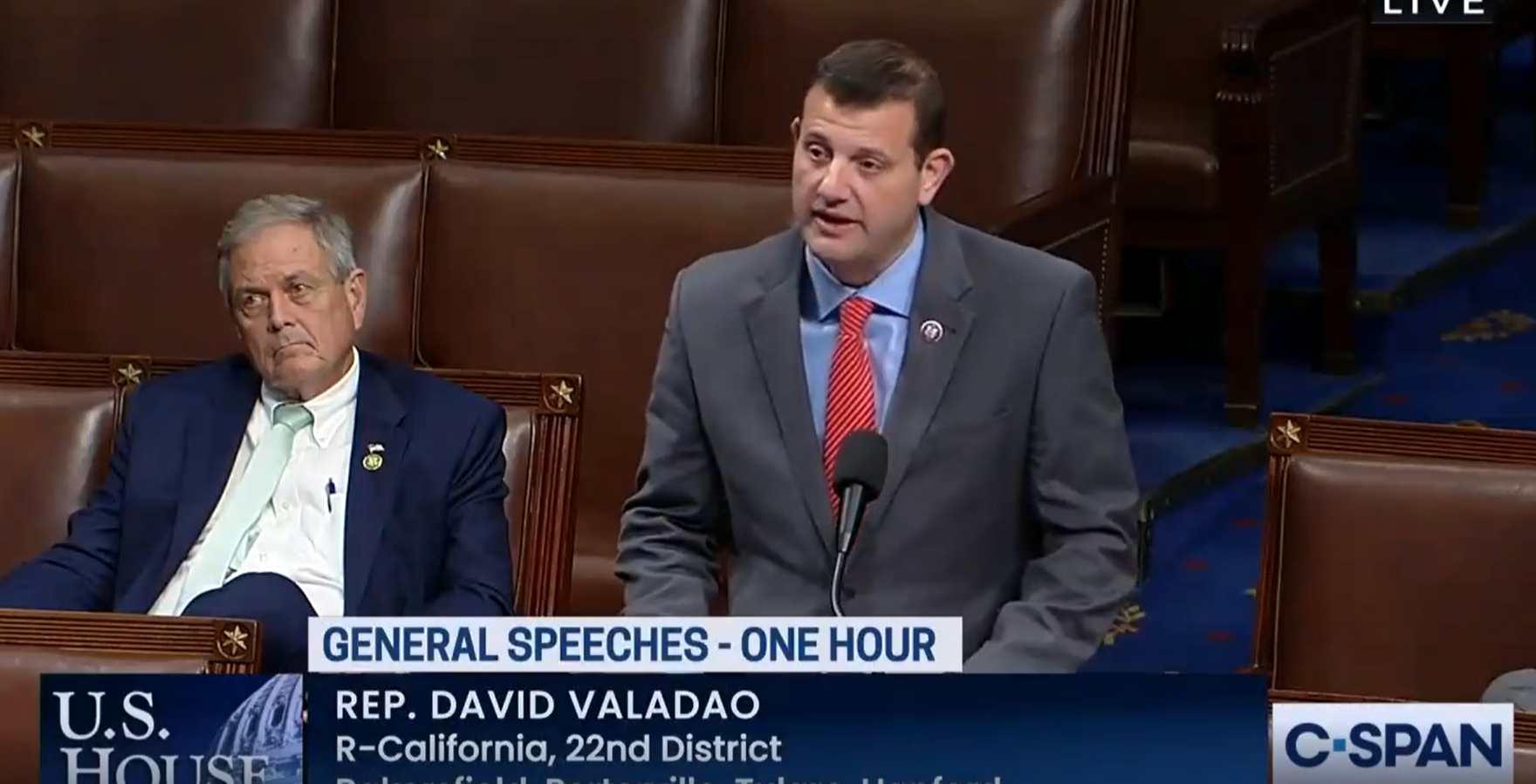 Rep. Valadao reacts to President Biden's SOTU on the House floor