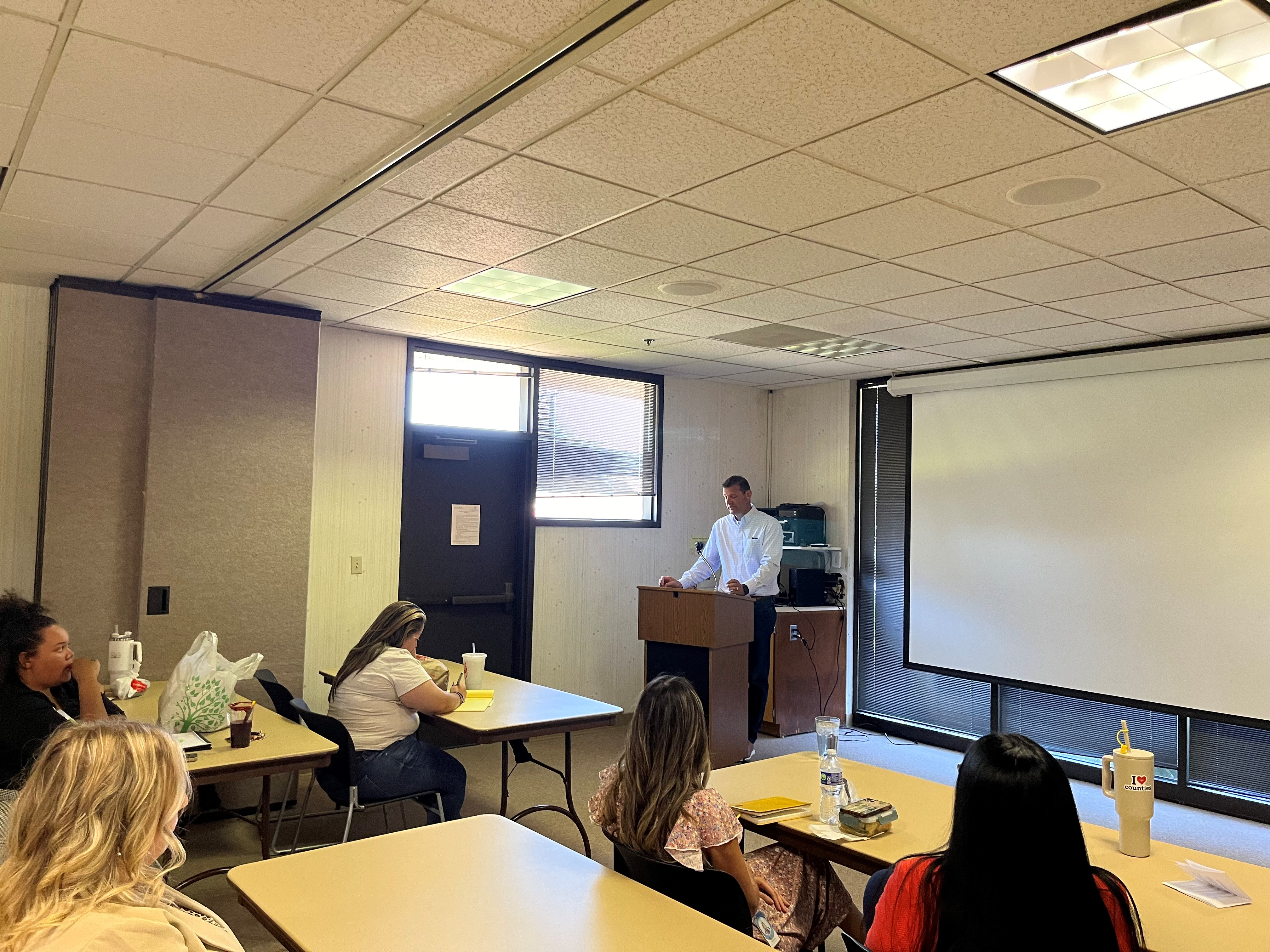 Rep. Valadao speaking at the Kings County Brown Bag