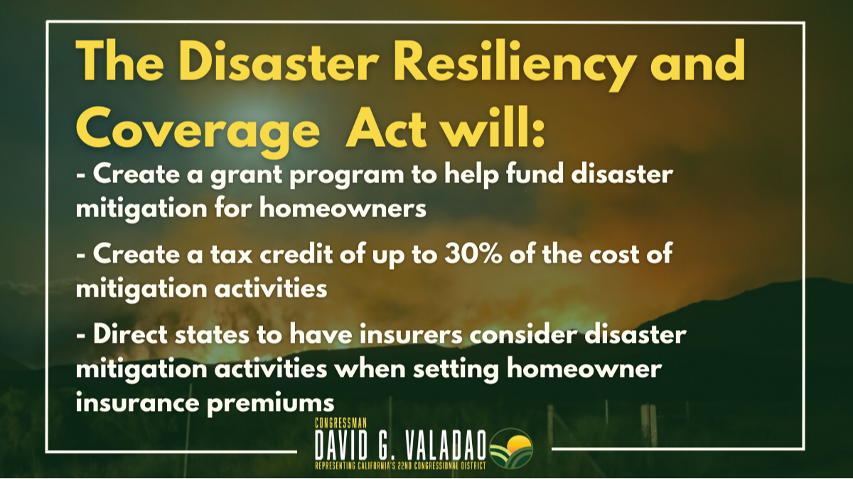 Disaster Resiliency & Coverage Act