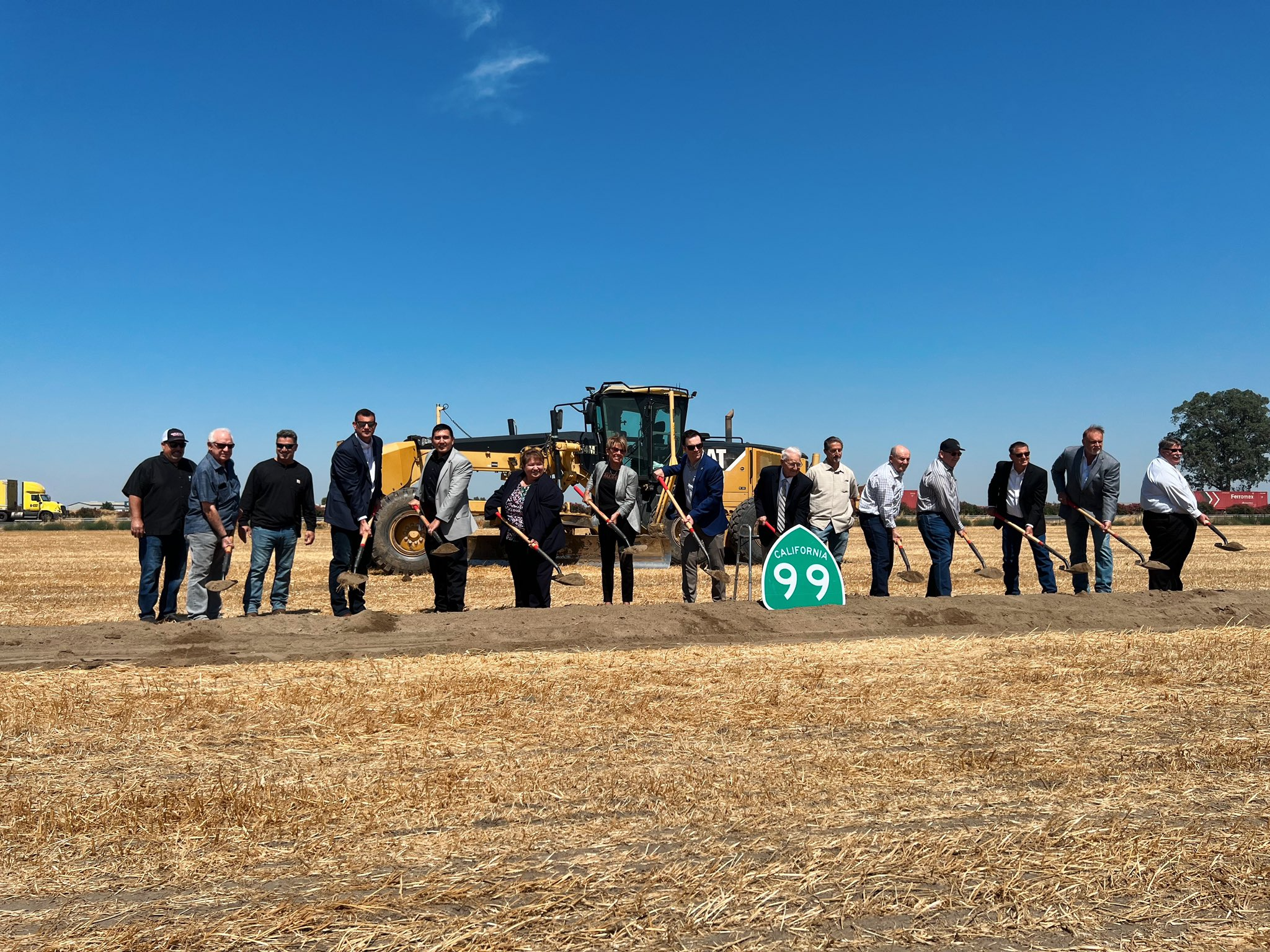 Rep. Valadao attends ground breaking at the International Agri-Center