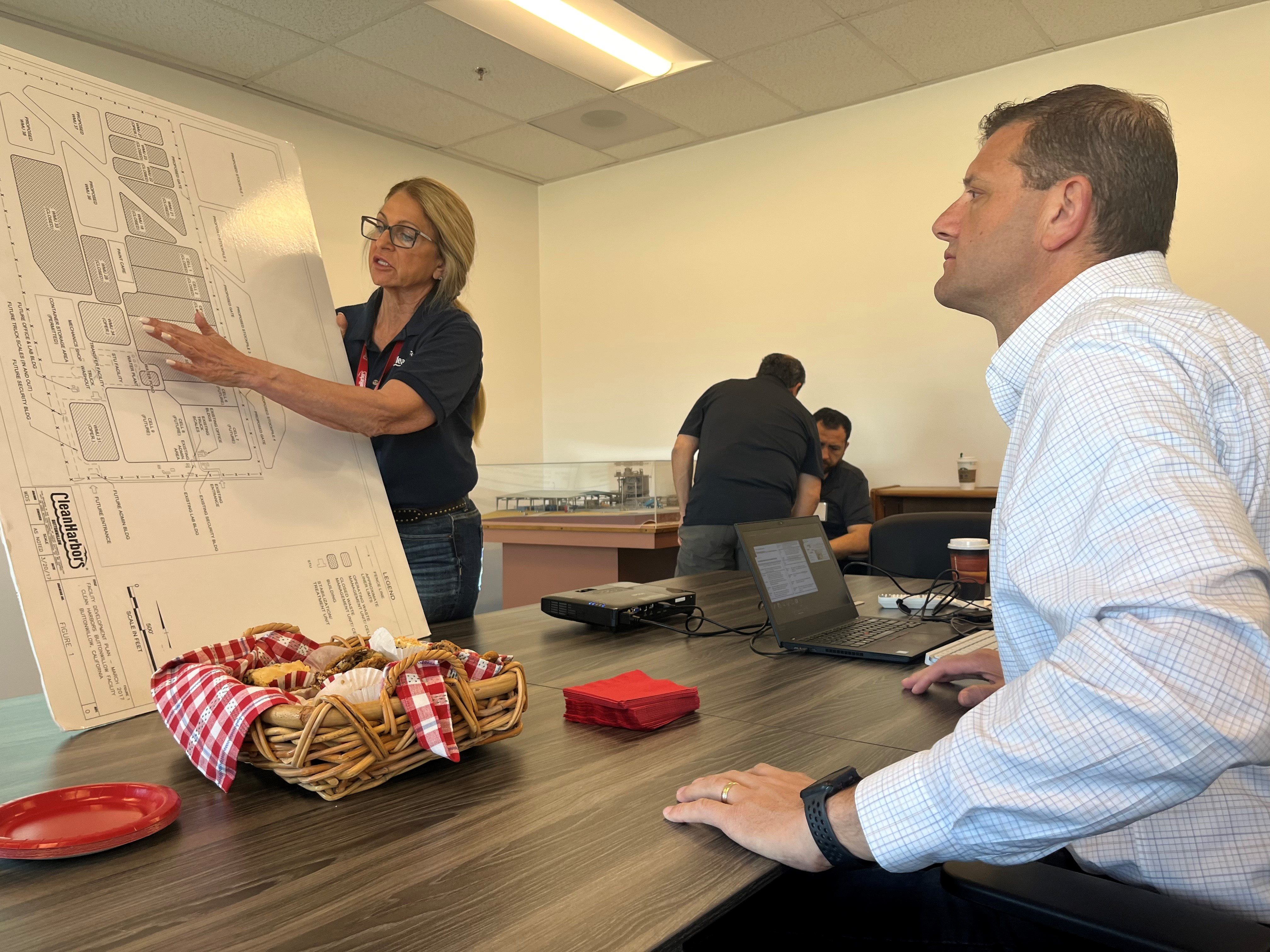 Rep. Valadao tours Clean Harbors Hazardous Waste Facility