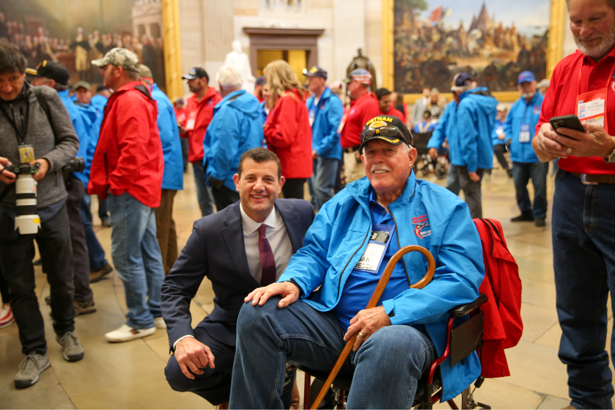 Rep. Valadao welcomes Valley veterans to the Capitol