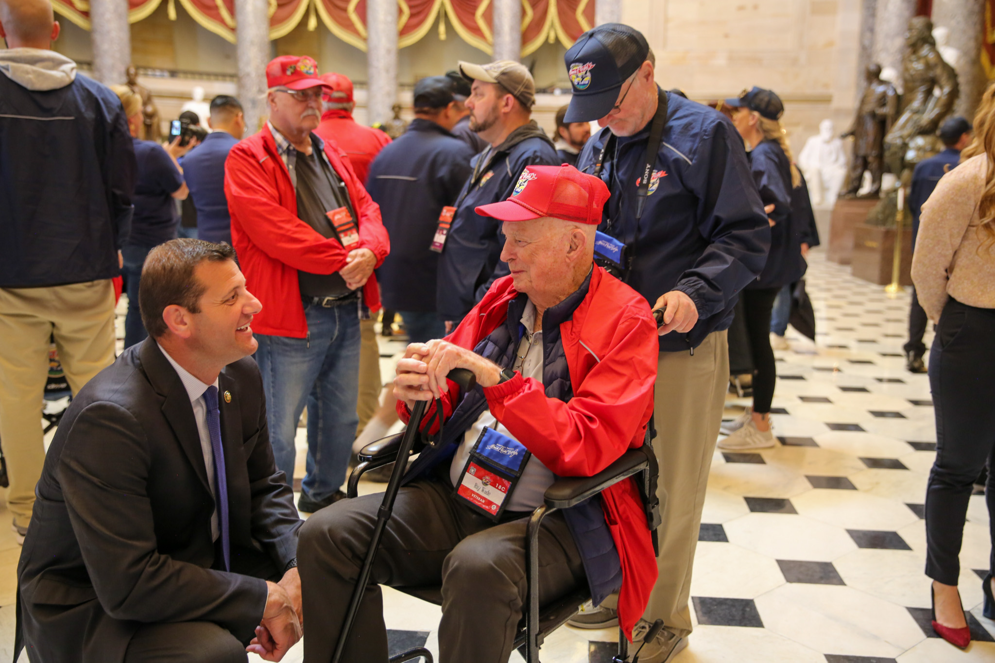 Rep. Valadao welcomes Central Valley Honor Flight to the U.S. Capitol