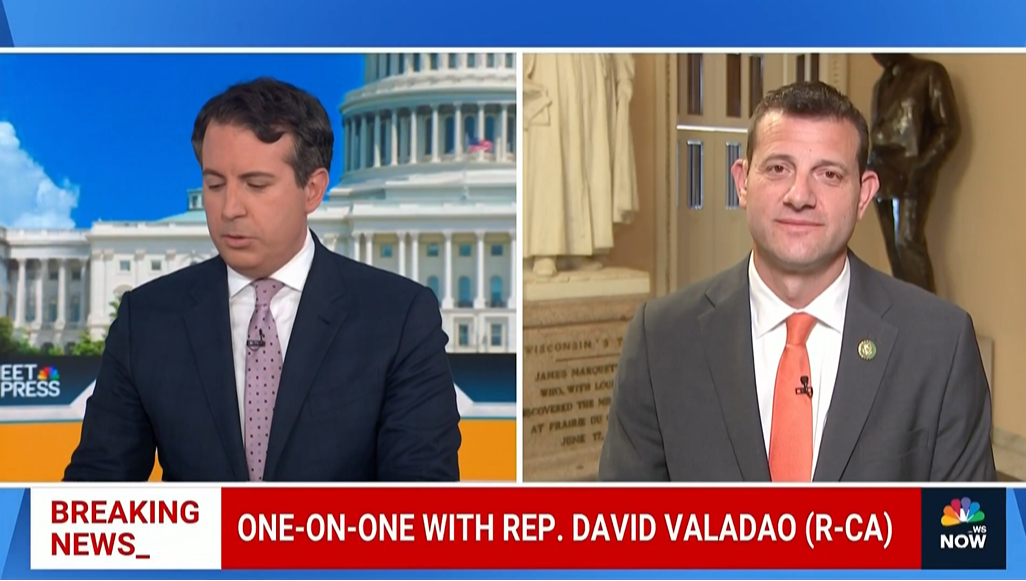 Rep. Valadao joins Meet the Press NOW