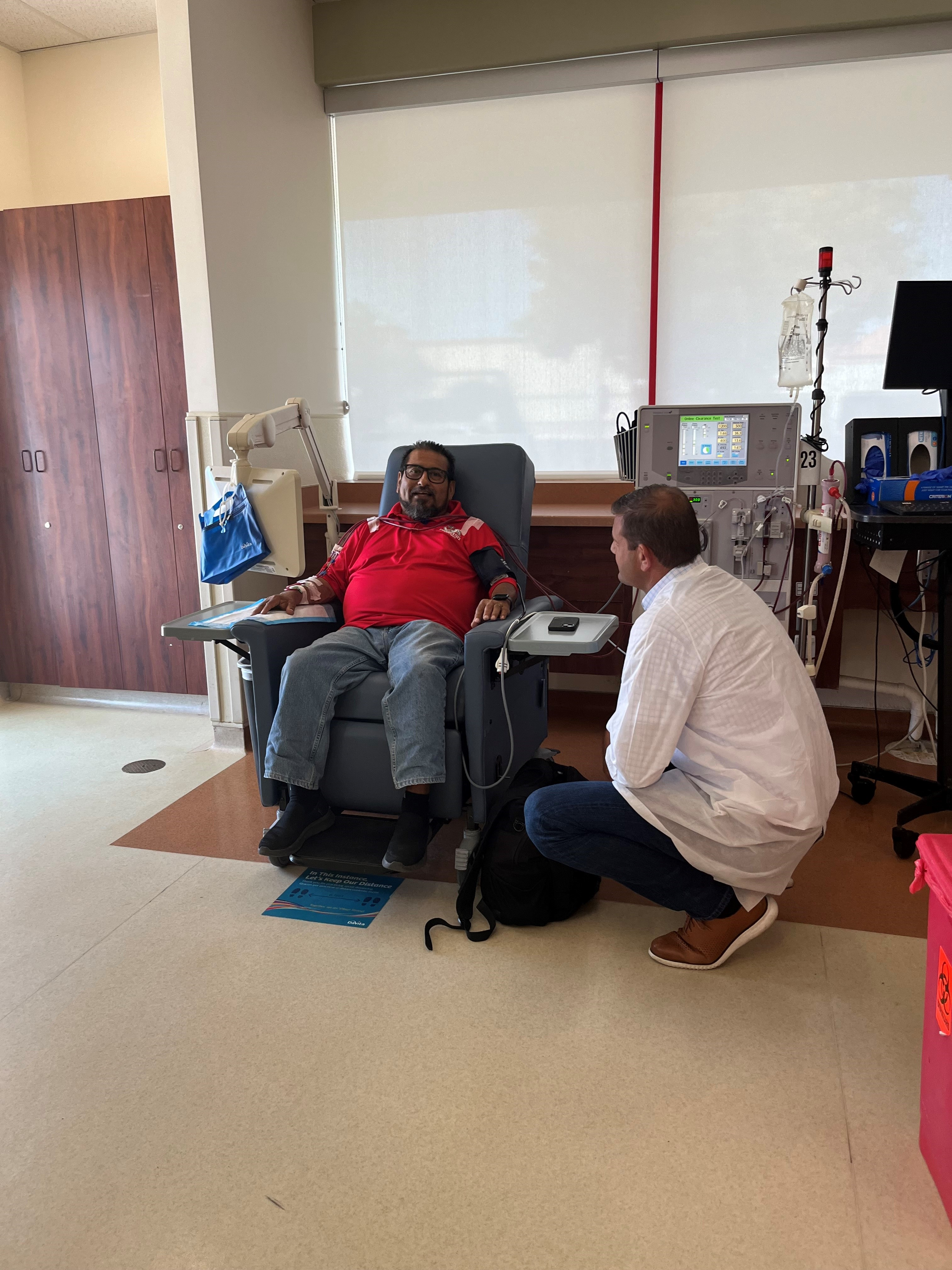 Rep. Valadao touring a healthcare facility