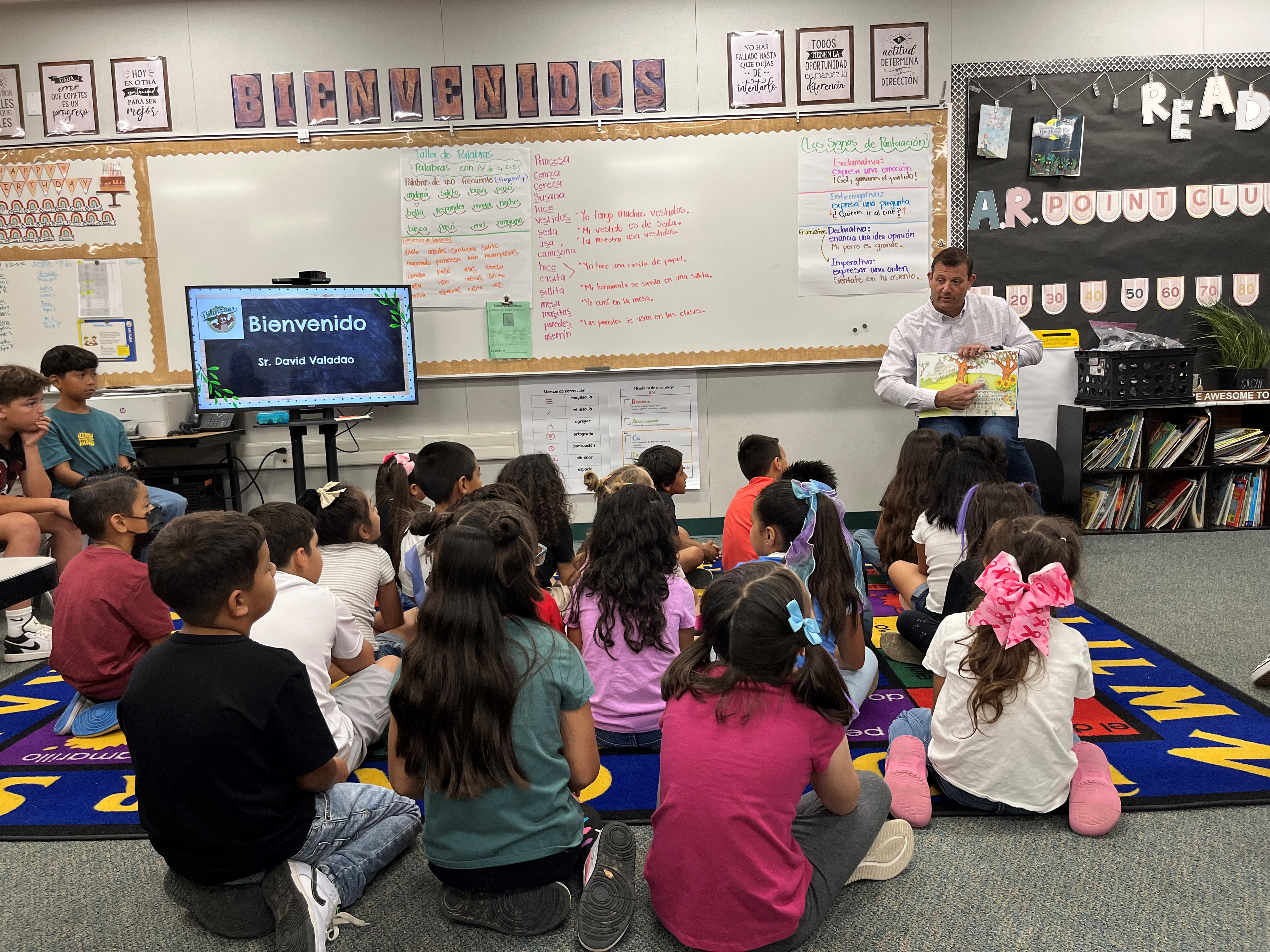 Rep. Valadao at Summit Charter School