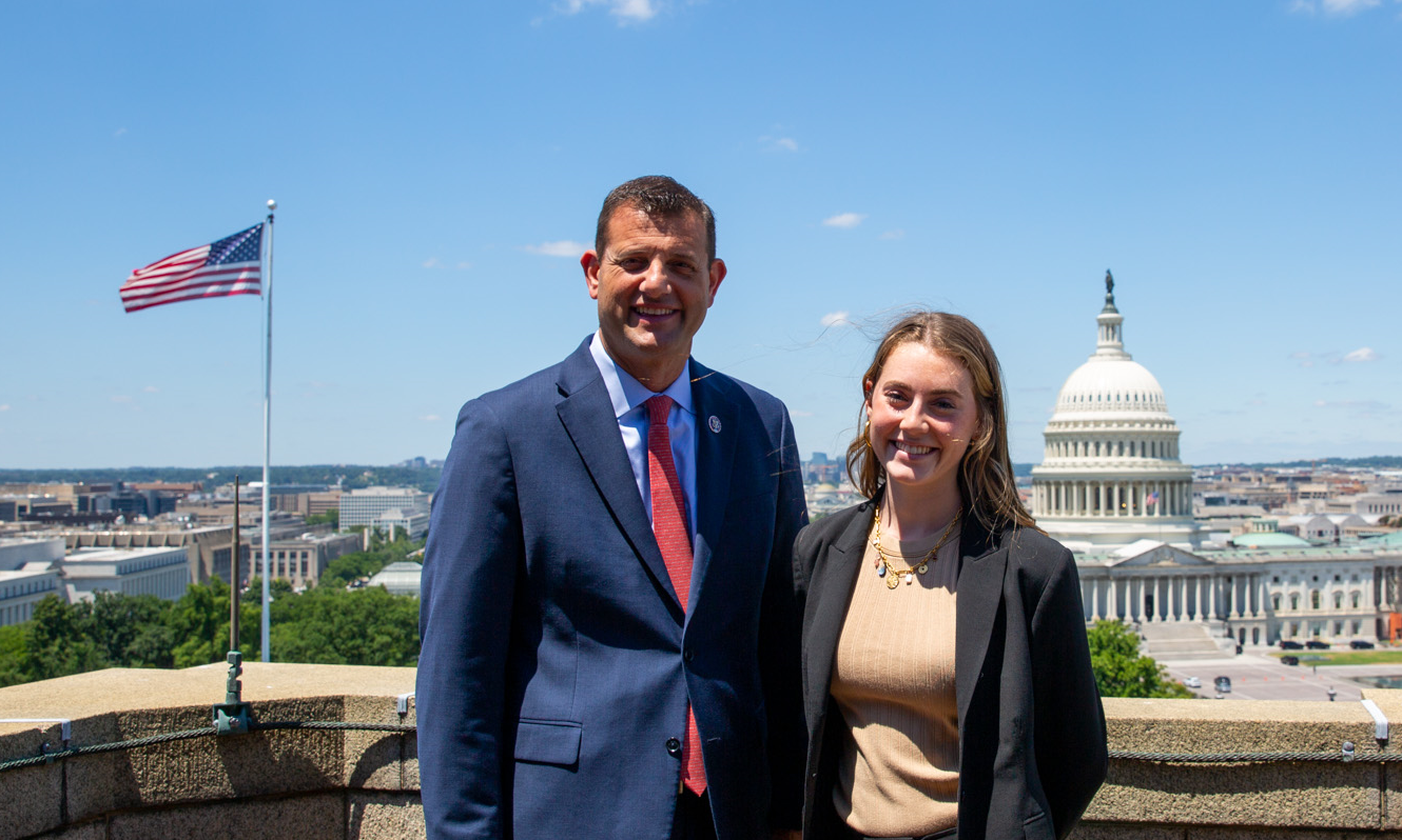 Rep. Valadao with Intern