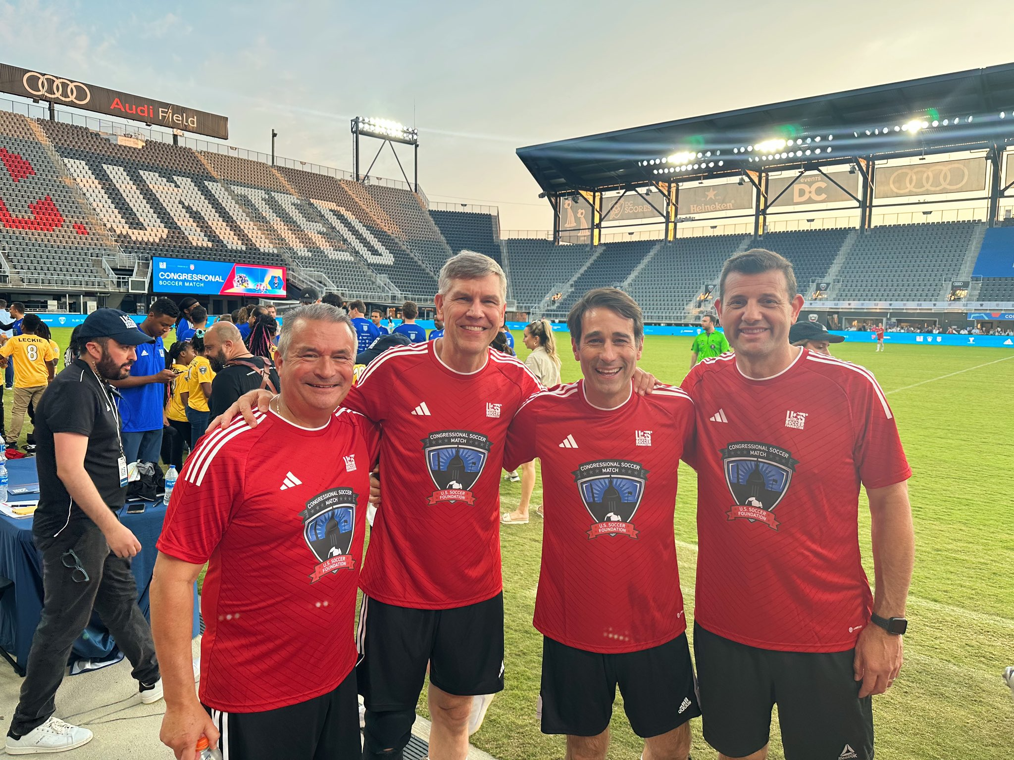 Rep. Valadao plays in the Congressional Soccer Game