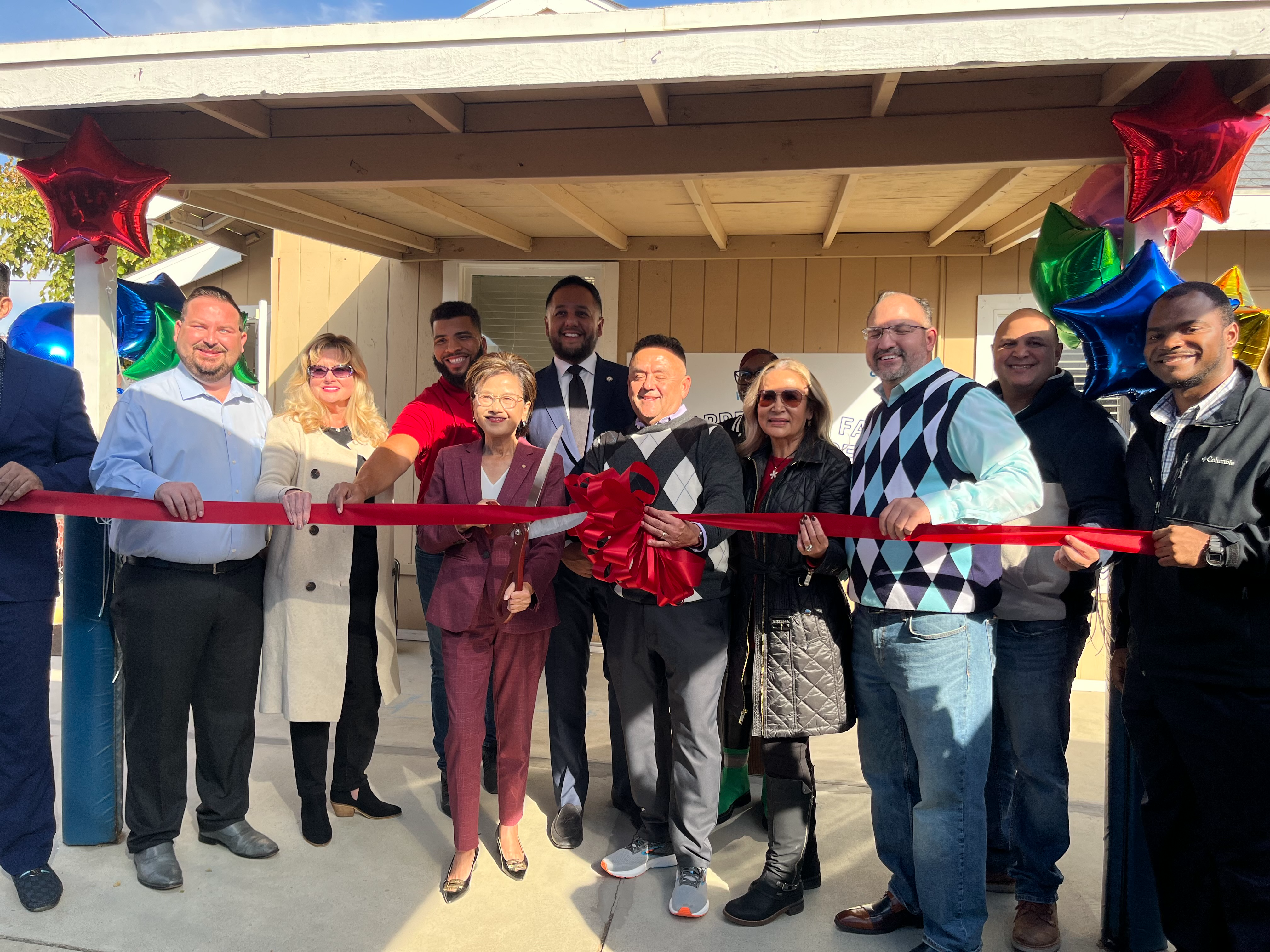 Team Valadao attends ribbon cutting for new BRS Multi-Service Center