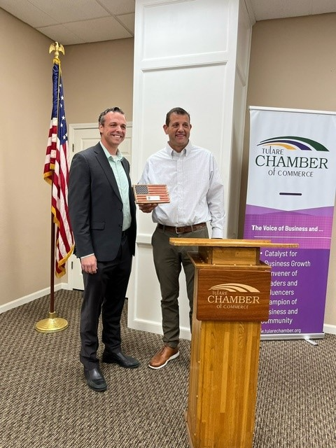 Rep. Valadao at Tulare Chamber of Commerce