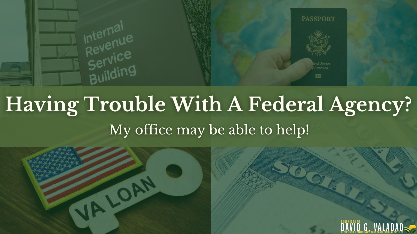 Having trouble with a federal agency?