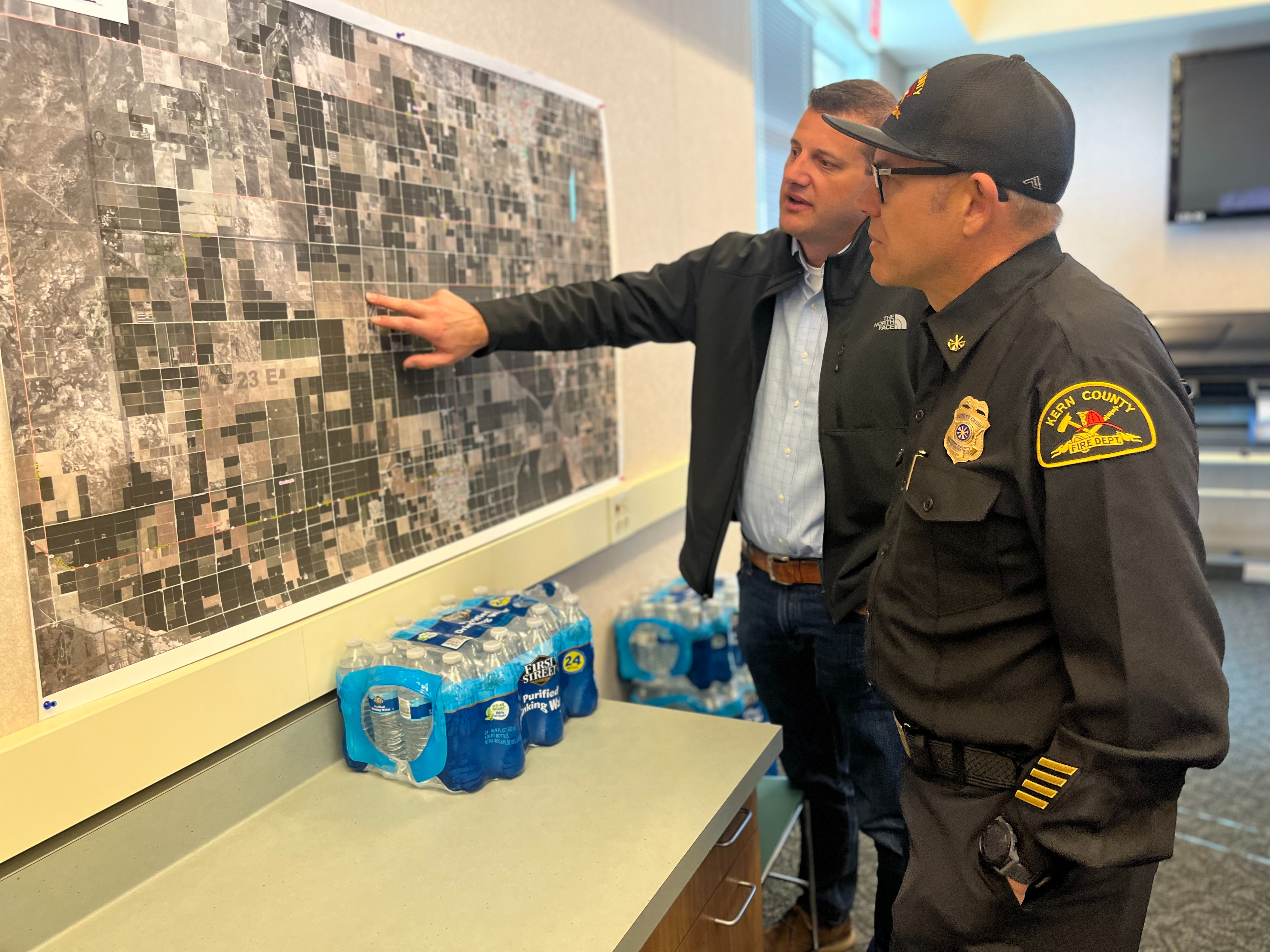 Congressman Valadao touring Kern County Emergency Operations Center