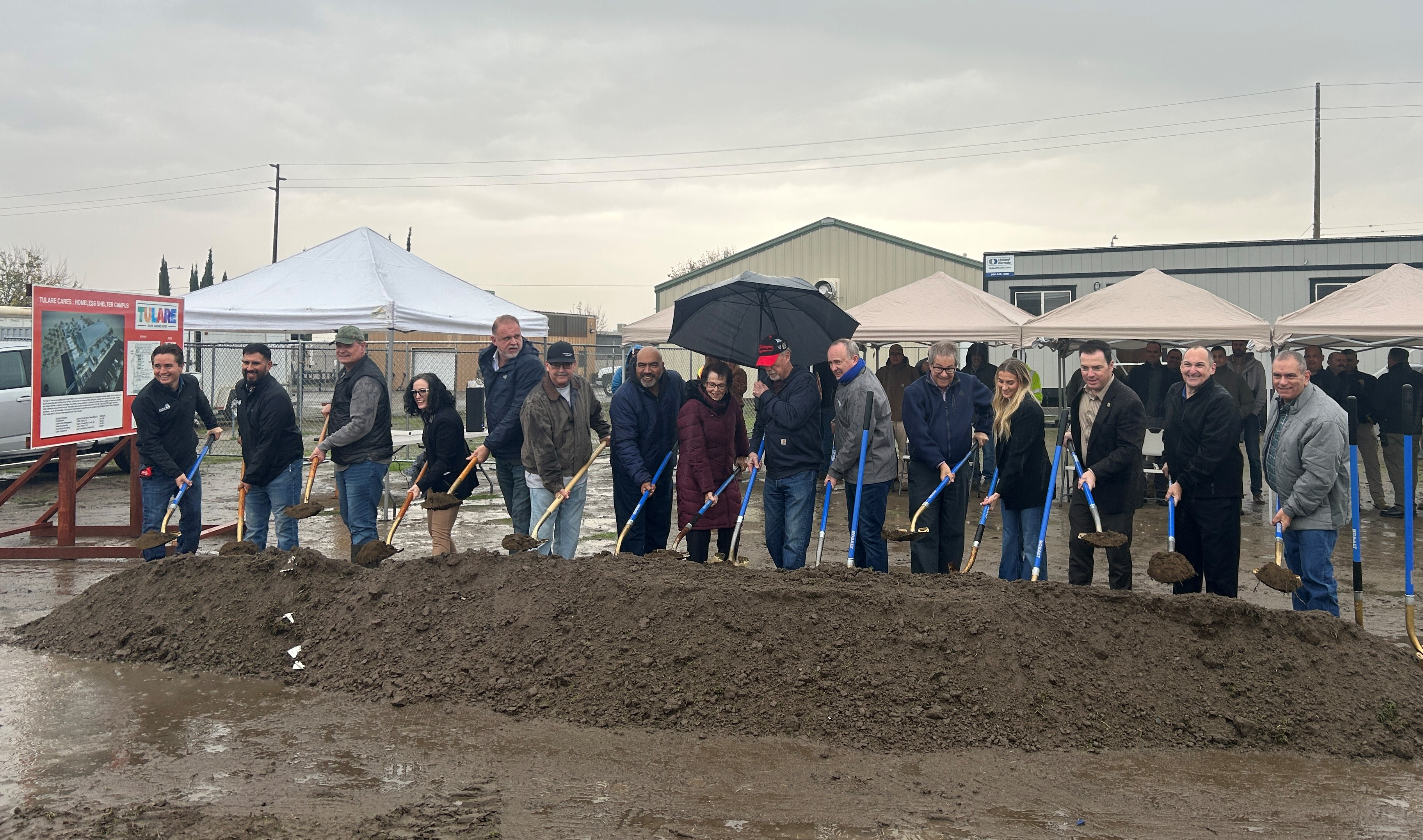 Tulare Homeless Shelter Groundbreaking