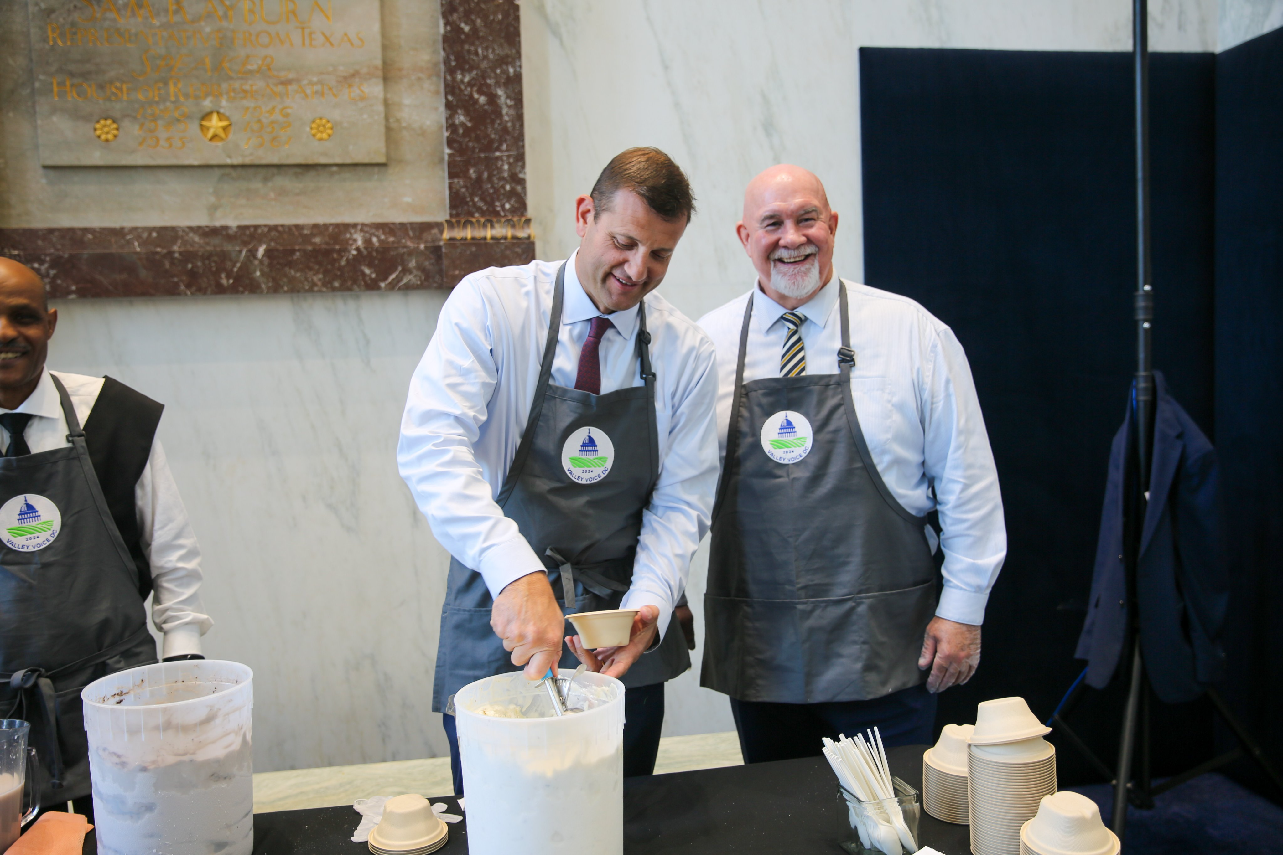 Rep. Valadao at Ice cream Social