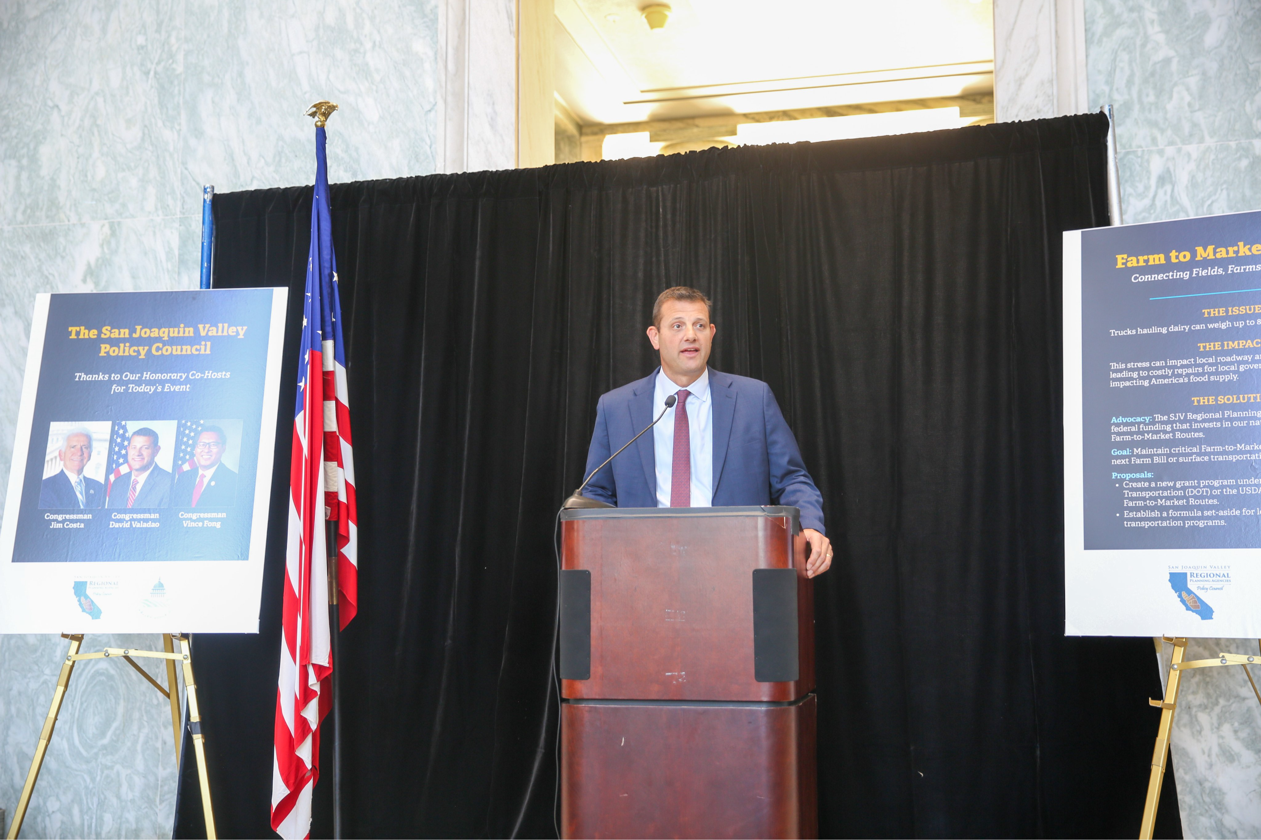 Rep. Valadao at Ice cream Social