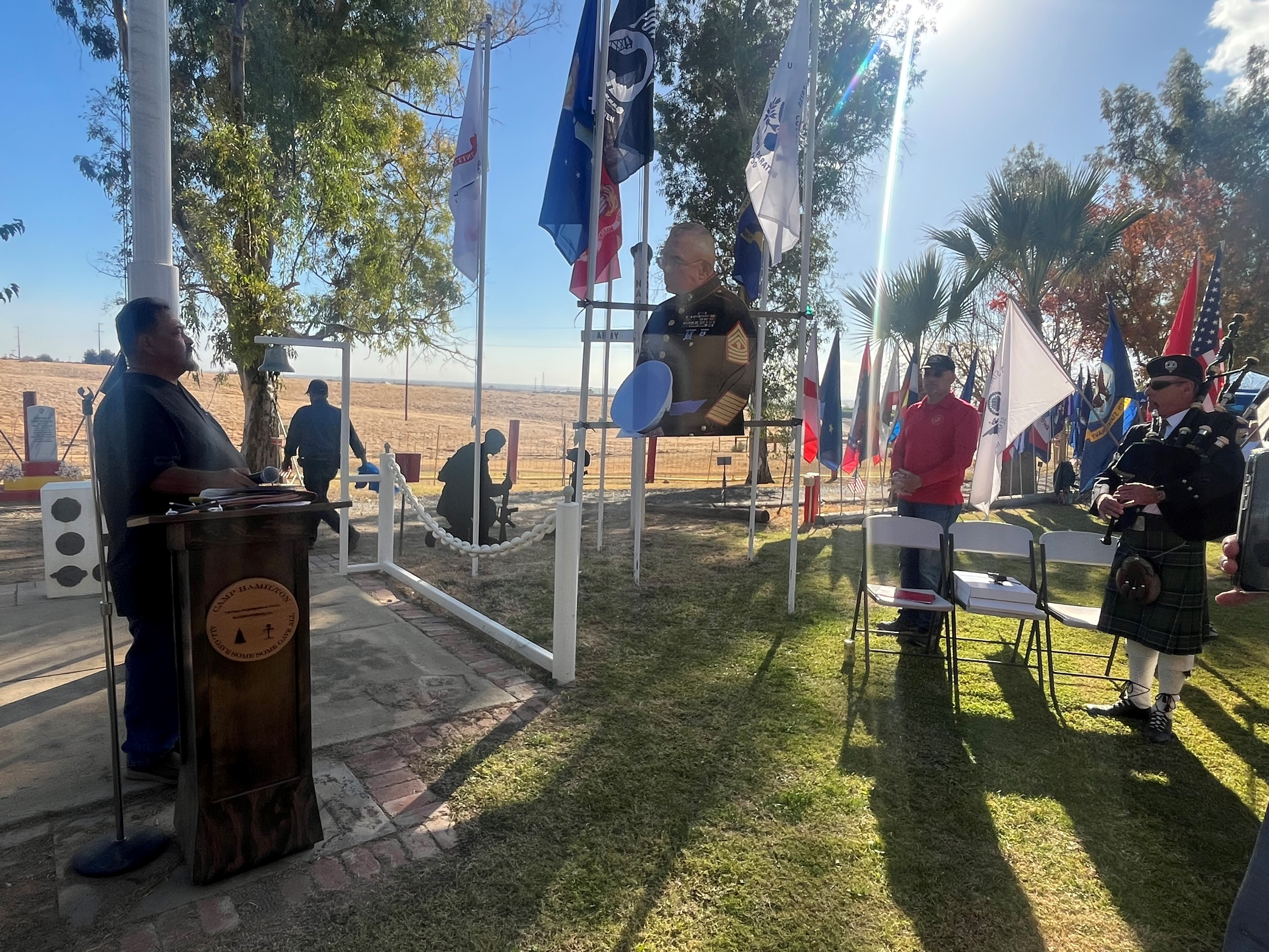 Veterans Day At Camp Hamilton Veterans Memorial Park