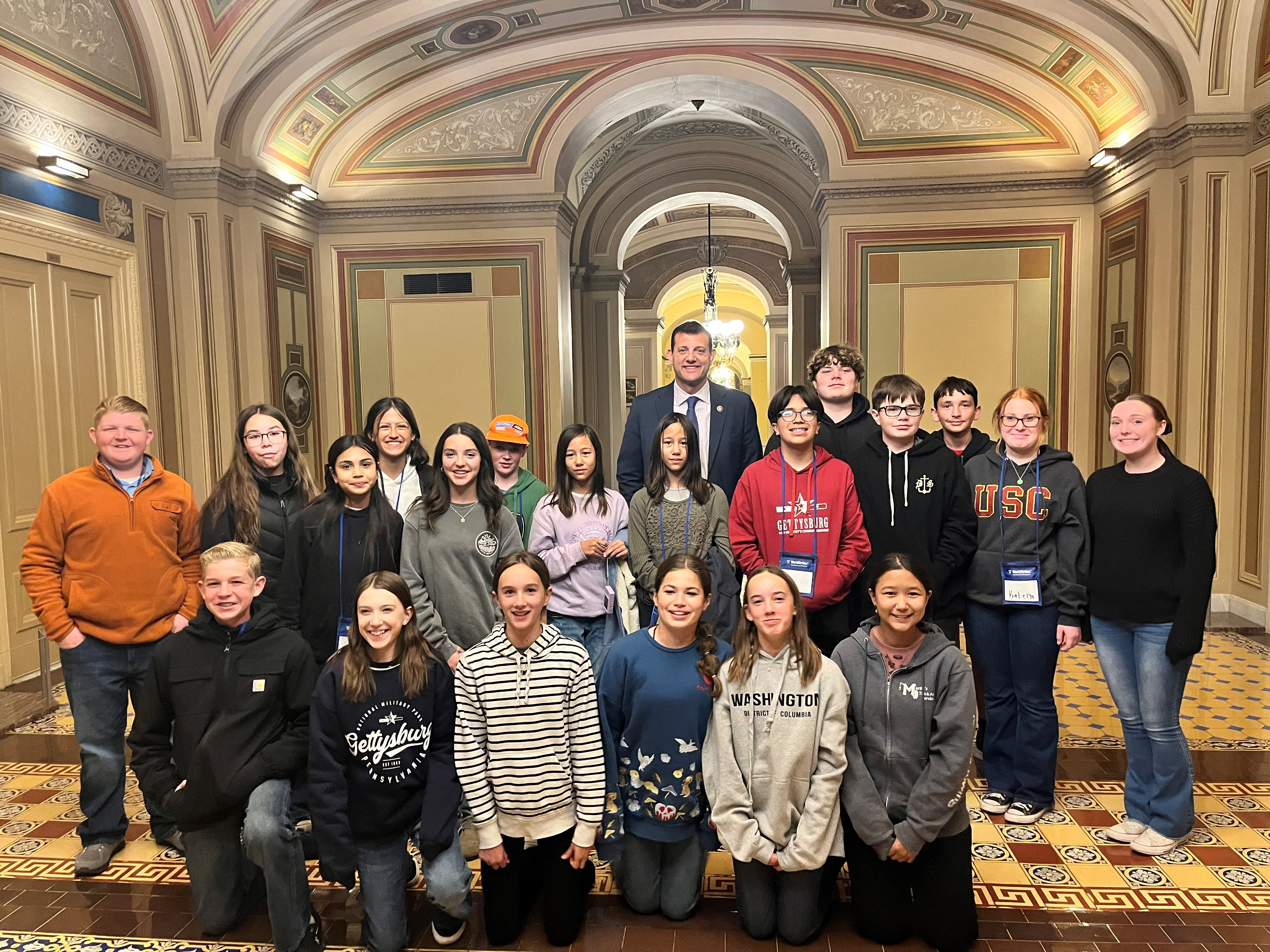 Rep. Valadao welcomes Rockford Elementary School in Porterville