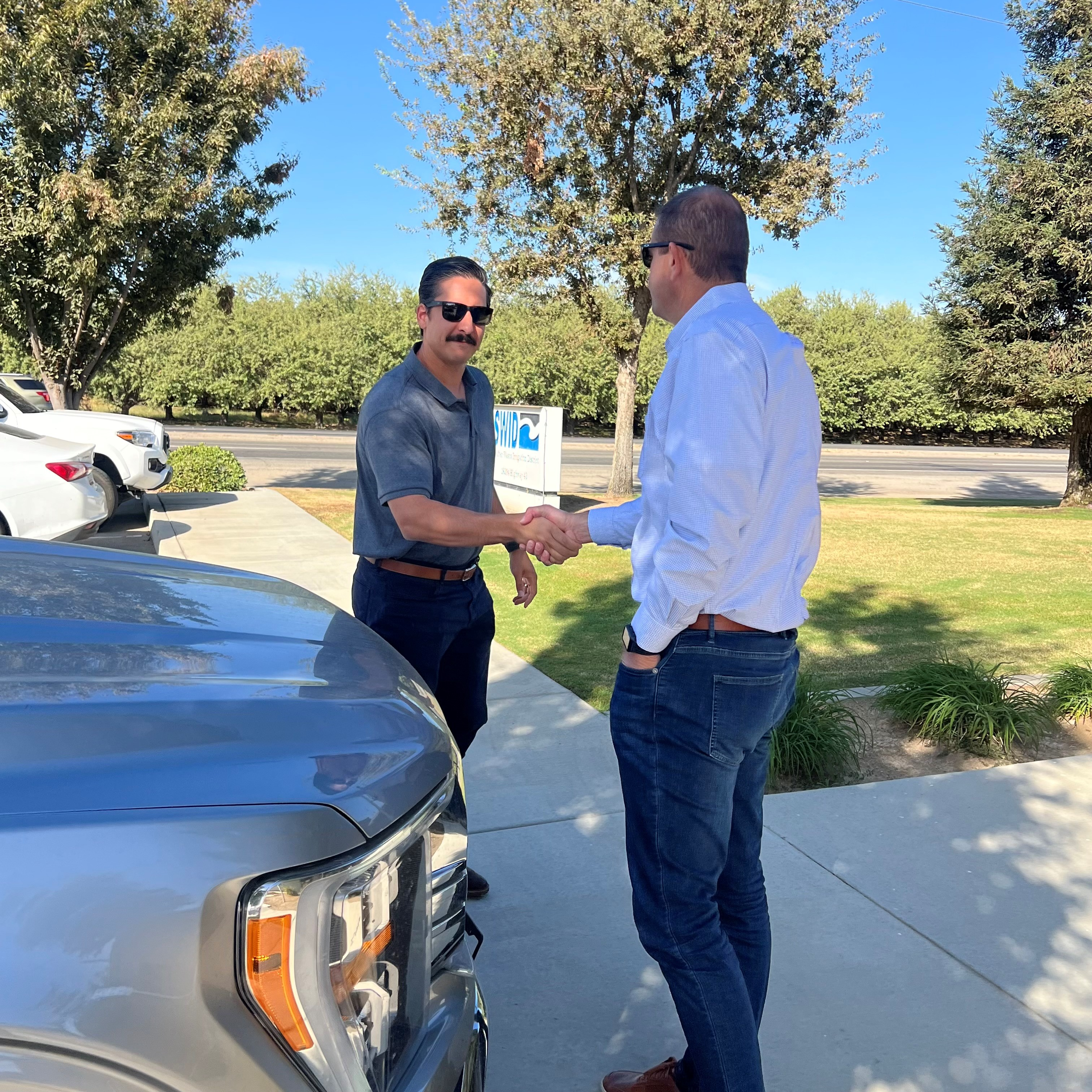 Rep. Valadao touring SWID