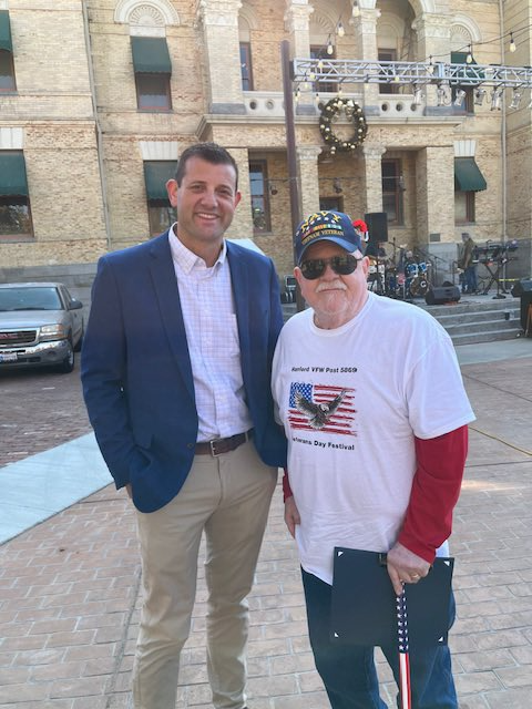 Rep. Valadao attends Veterans Day Festival in Hanford