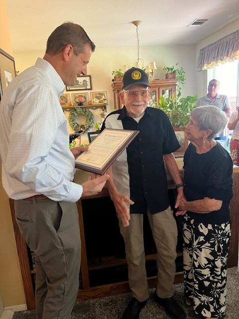 Rep. Valadao w/ Atomic Vet