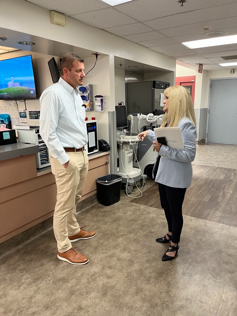 Rep. Valadao at Sierra View Hospital