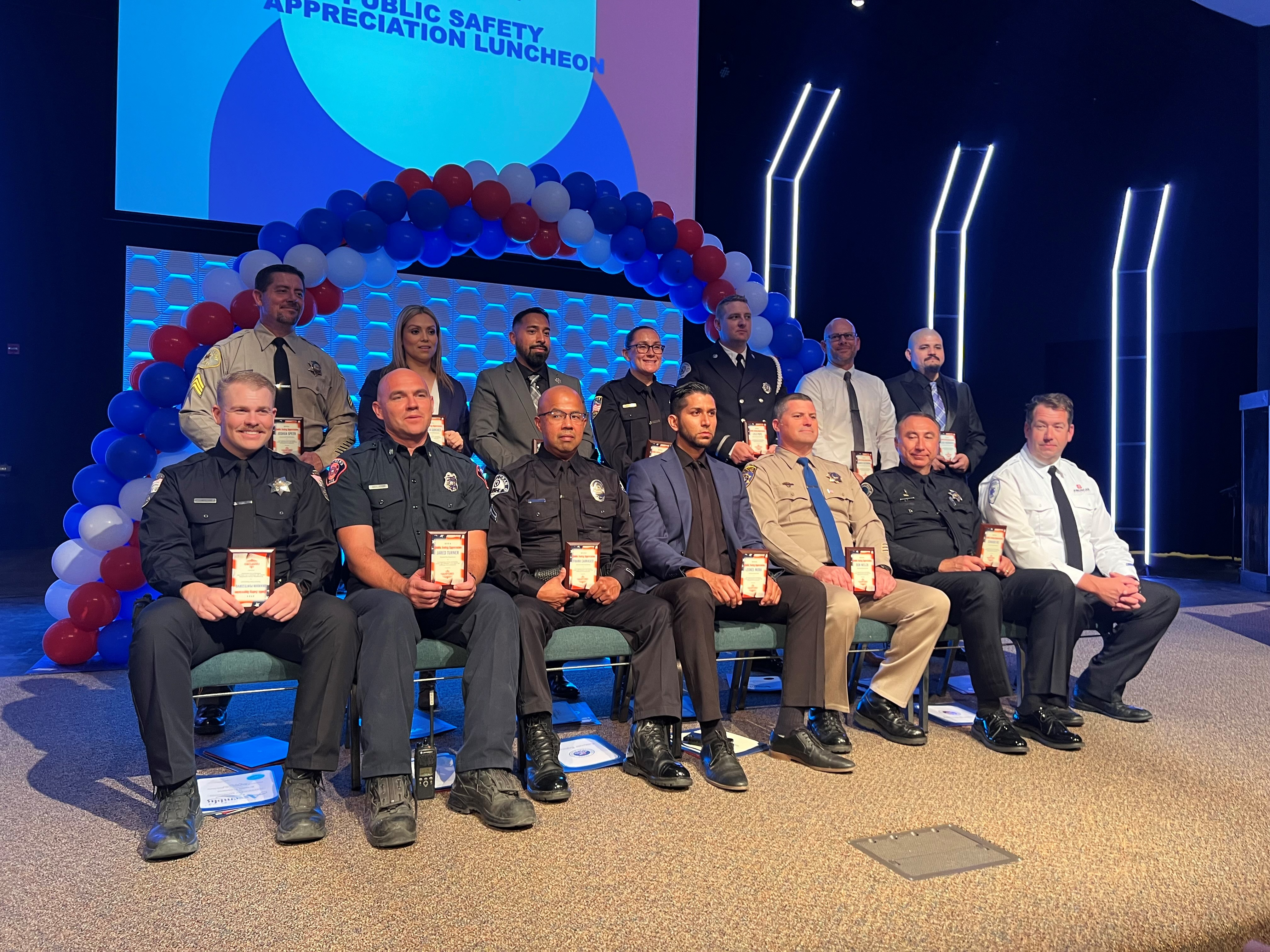 Rep. Valadao at Public Safety Award