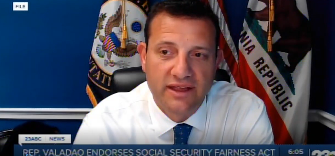 Rep. Valadao leads endorsement of Social Security Fairness Act