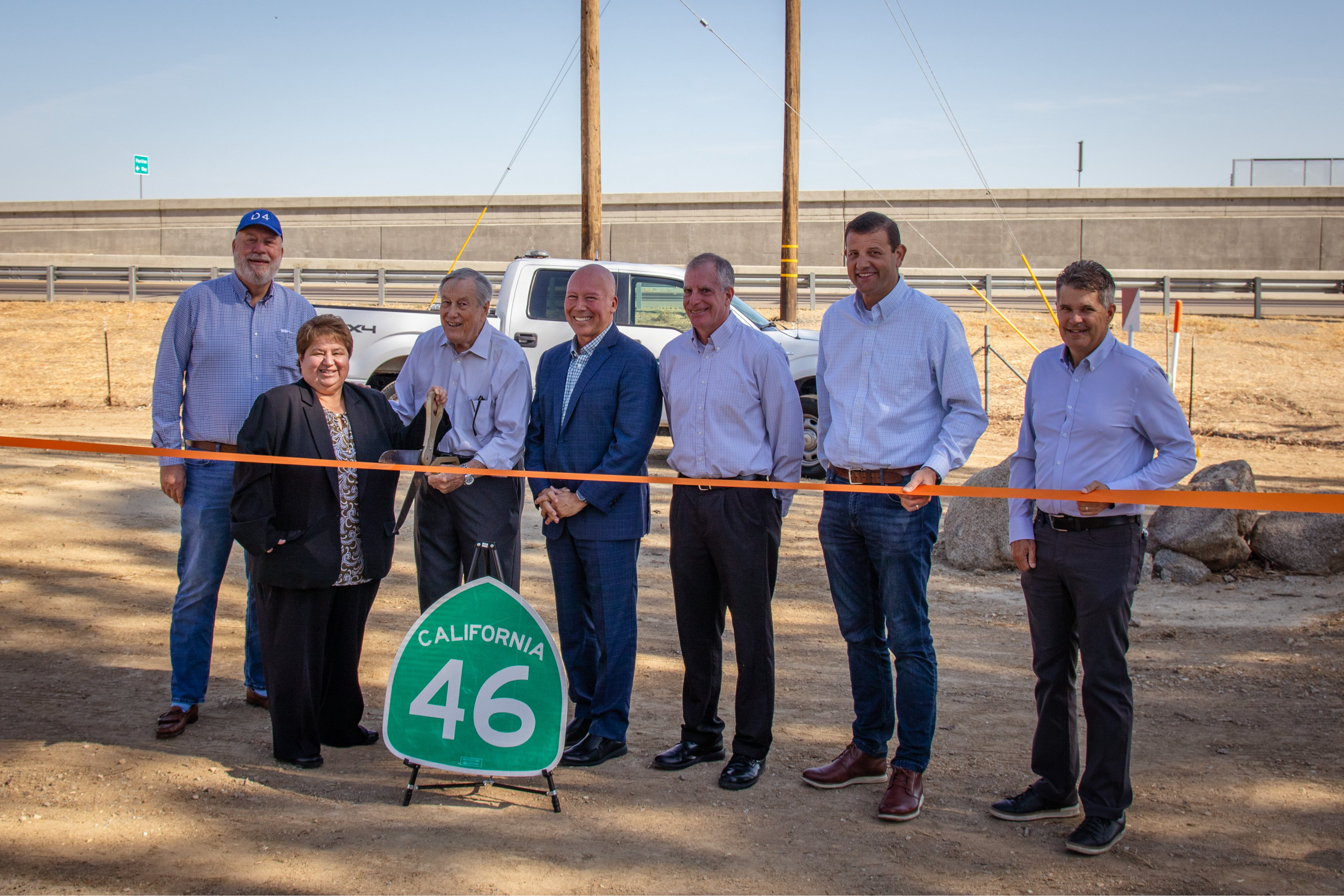 Rep. Valadao at HWY 46 Ribbon Cutting