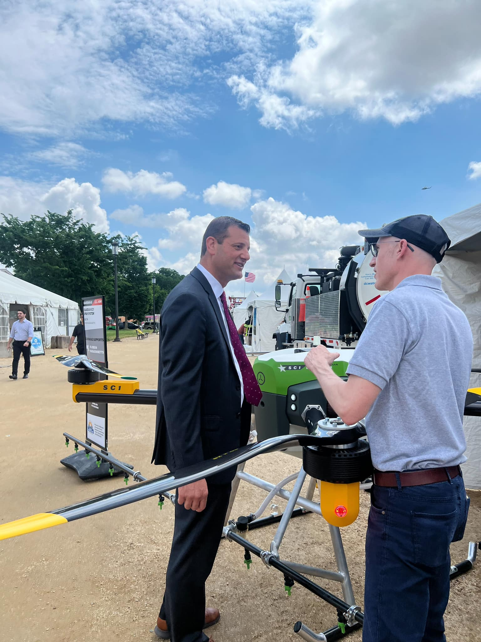 Rep. Valadao tours the Ag on the National Mall showcase