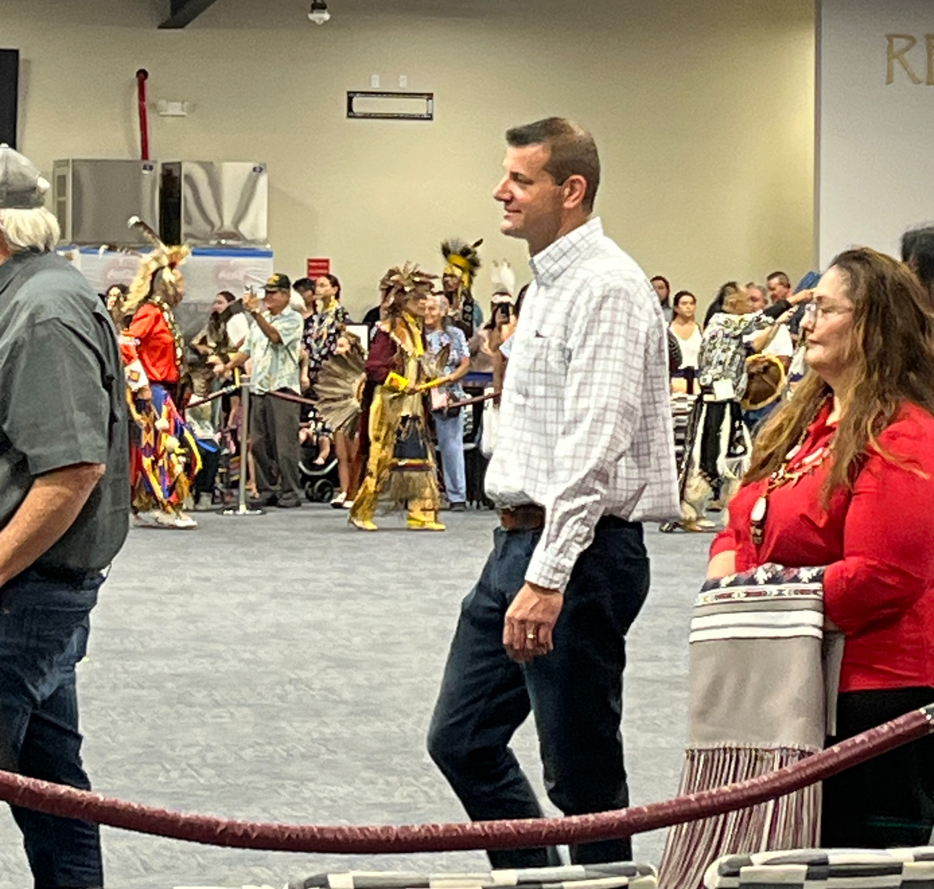 Rep. Valadao attends the Tachi Pow Wow