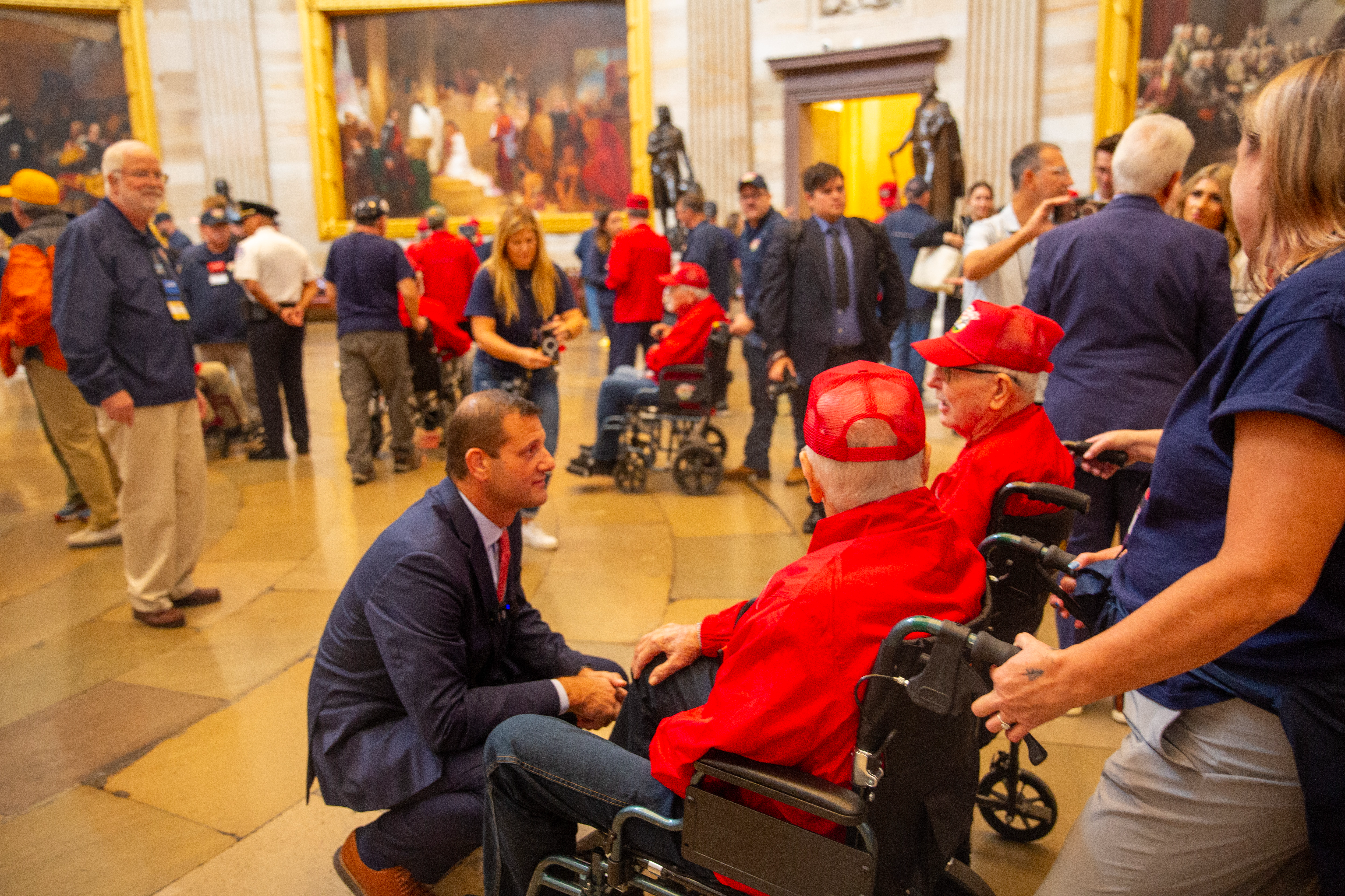 Rep. Valadao with Central Valley veterans