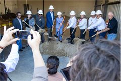 Rep. Valadao participating in groundbreaking ceremony for CAPK Central Kitchen