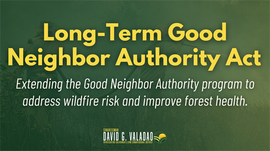 Long Term Good Neighbor Authority Act