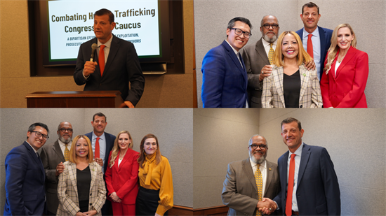 Launching the Combating Human Trafficking Congressional Caucus