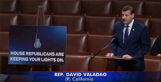 Rep. Valadao speaks on the House floor in support of H.R. 1
