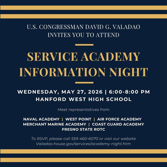 Service Academy Information Night