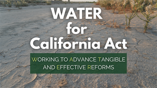 Rep. Valadao introduces WATER for California Act