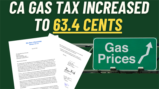 CA Gas Tax Increase