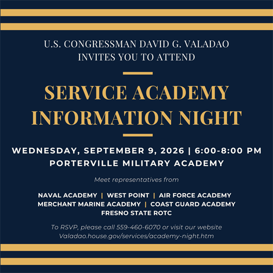 Service Academy Information Night