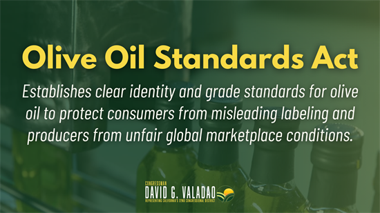 Olive Oil Standards Act