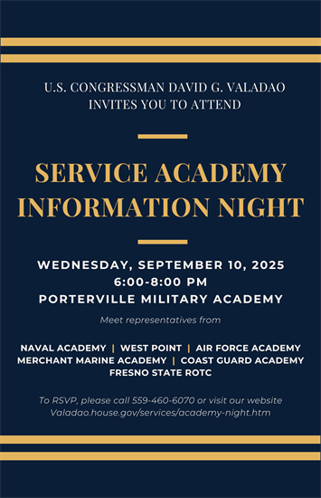 Service Academy Night