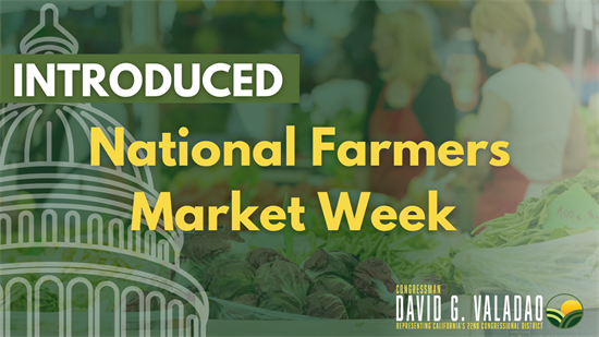 National Farmers Market Week