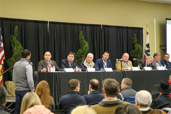 Rep. Valadao participates in listening session during the World Ag Expo